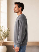Textured Waffle Long Sleeve Tee